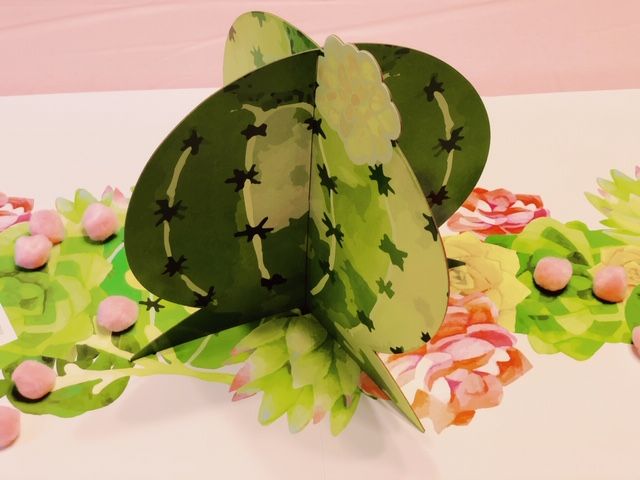 cactus table topper |Busy Life Healthy Wife