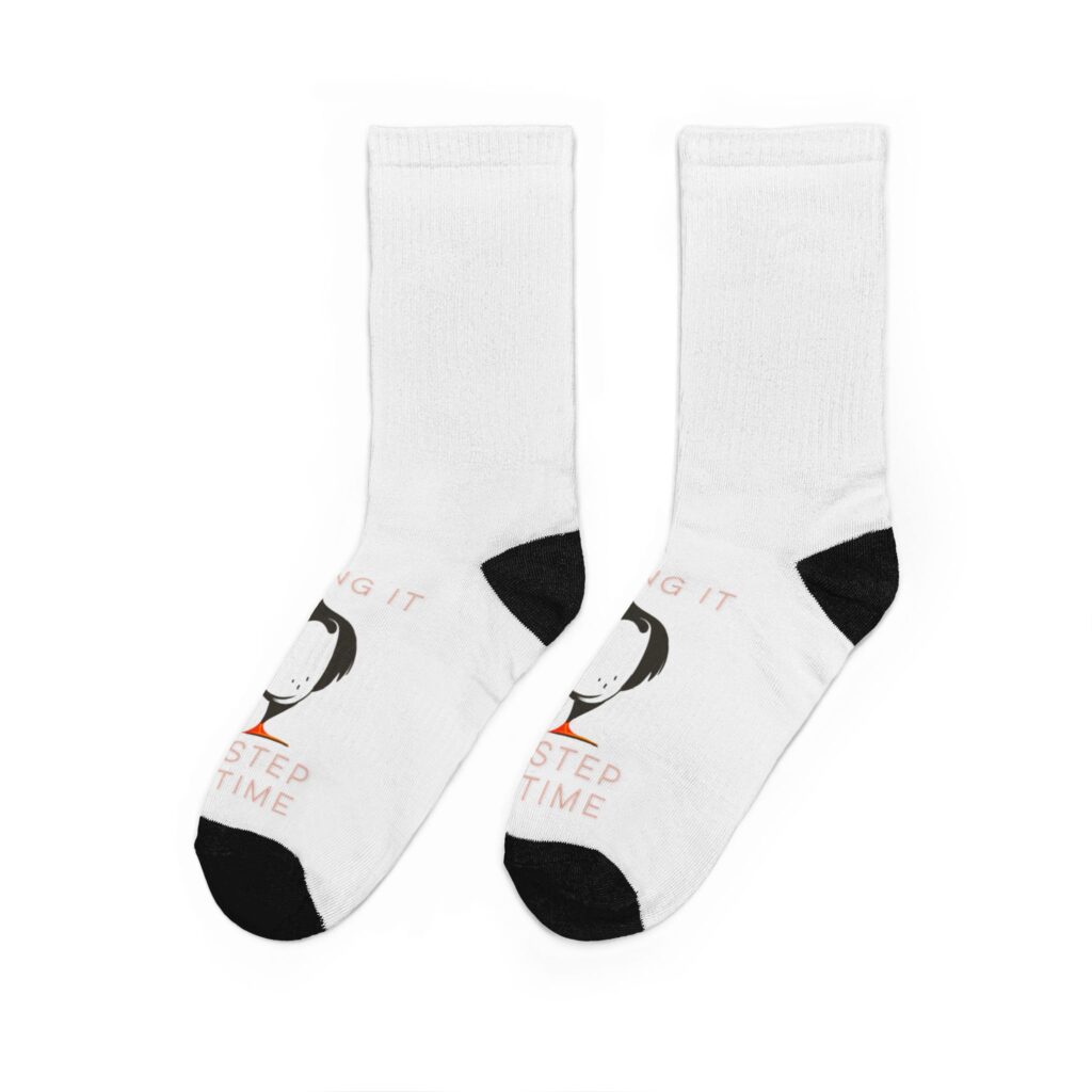 Taking It One Step At A Time Socks